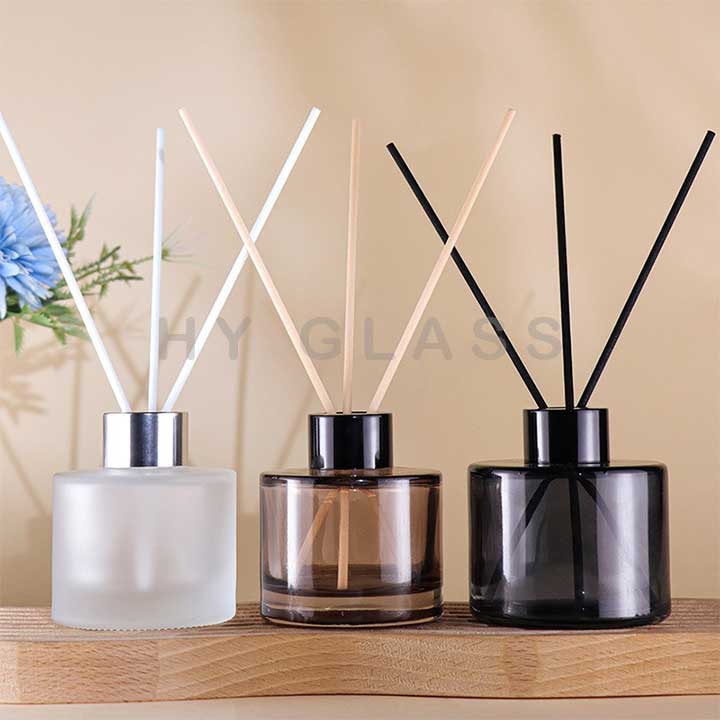 Wholesale 100ml Glass aroma reed diffuser bottle wth stick