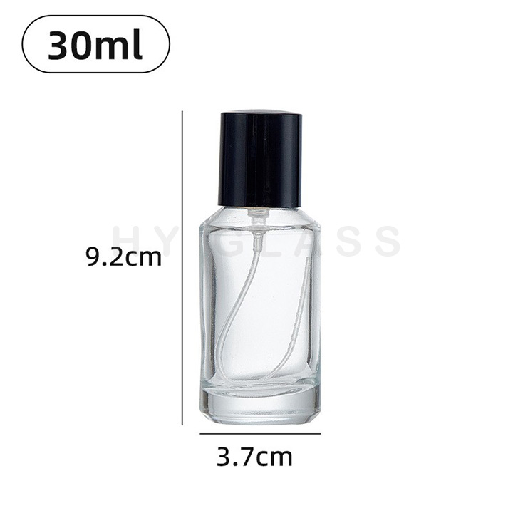 30ml Sloping shoulder perfume bottle supplier