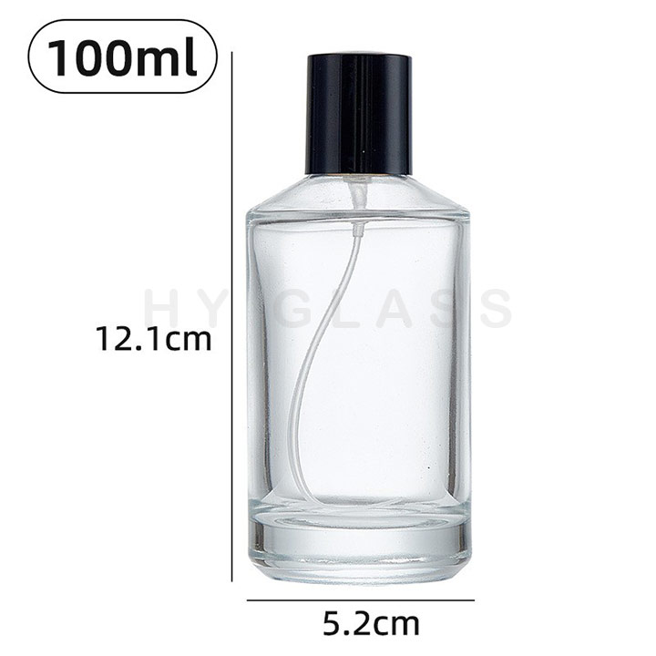 100ml Sloping shoulder perfume bottle supplier