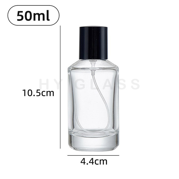 50ml Sloping shoulder perfume bottle supplier