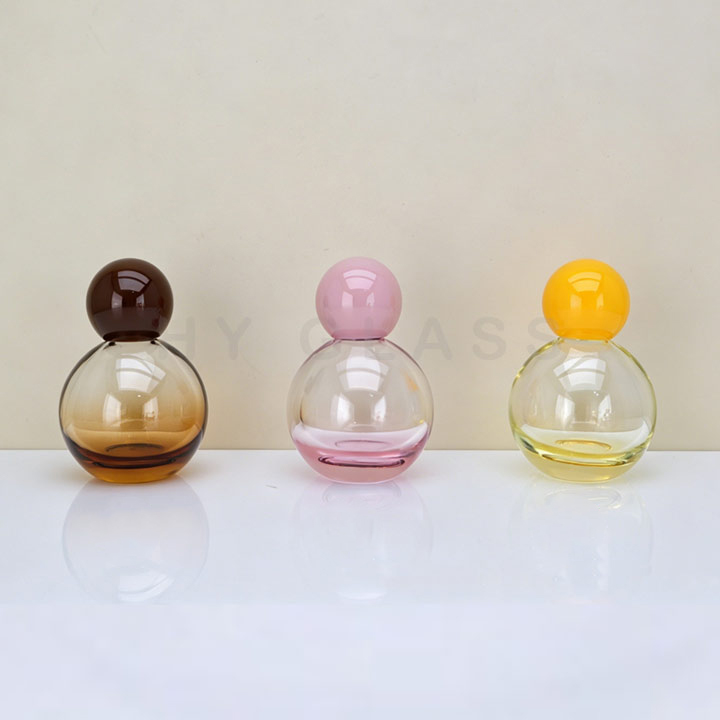 30ml/50ml/100ml sphere glass perfume bottle